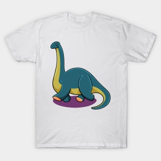 Cartoon Apatosaurus T-Shirt